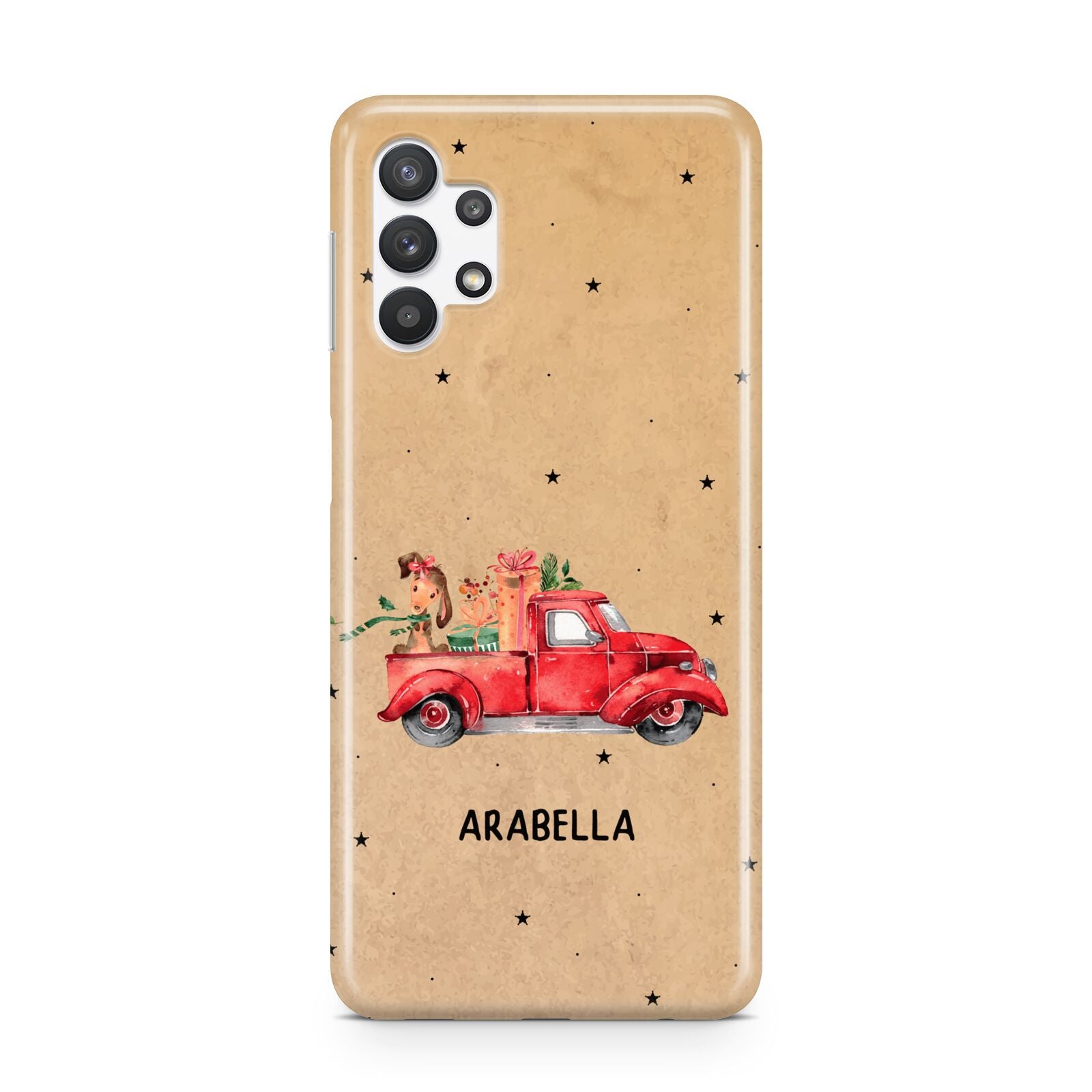 Christmas Truck Personalised Samsung A32 5G Case