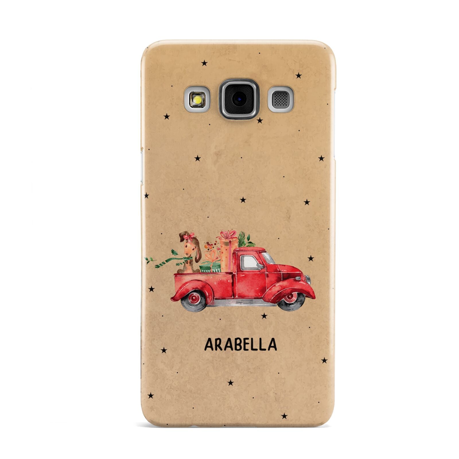 Christmas Truck Personalised Samsung Galaxy A3 Case