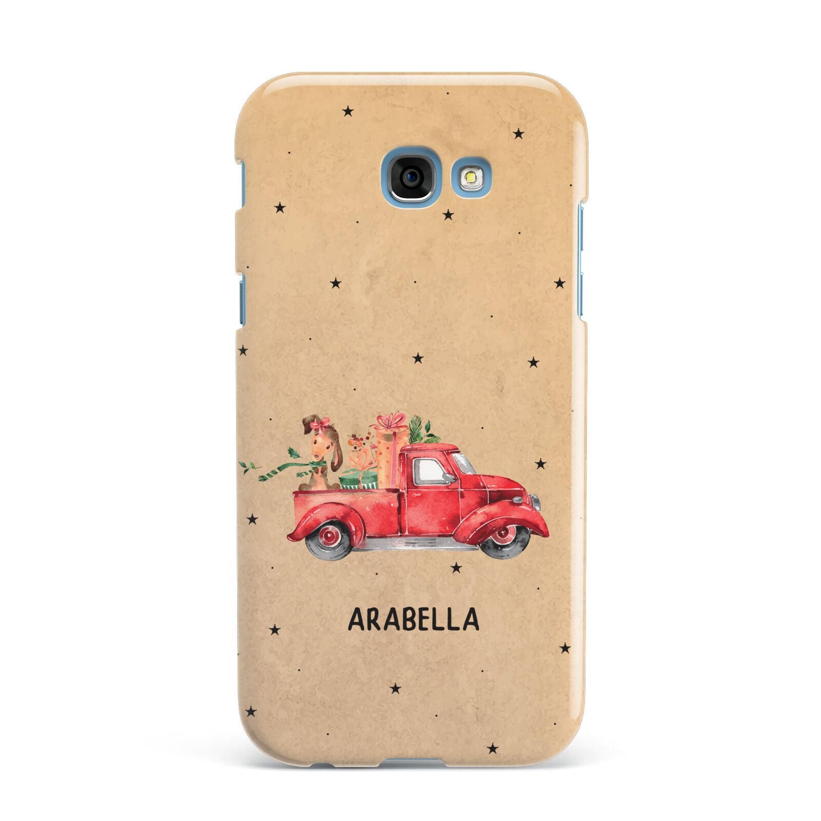 Christmas Truck Personalised Samsung Galaxy A7 2017 Case