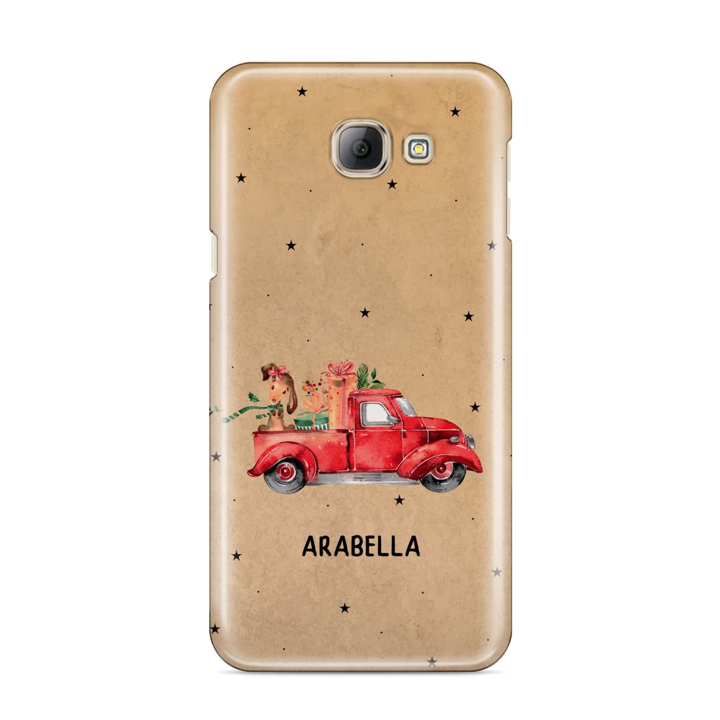 Christmas Truck Personalised Samsung Galaxy A8 2016 Case