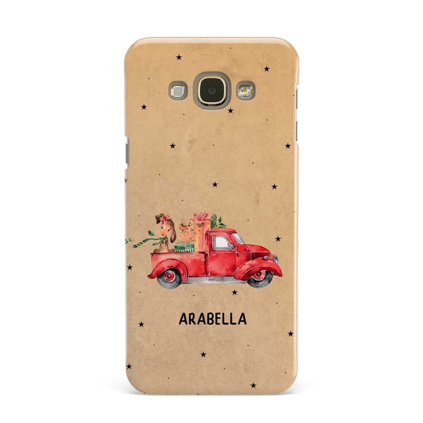 Christmas Truck Personalised Samsung Galaxy A8 Case