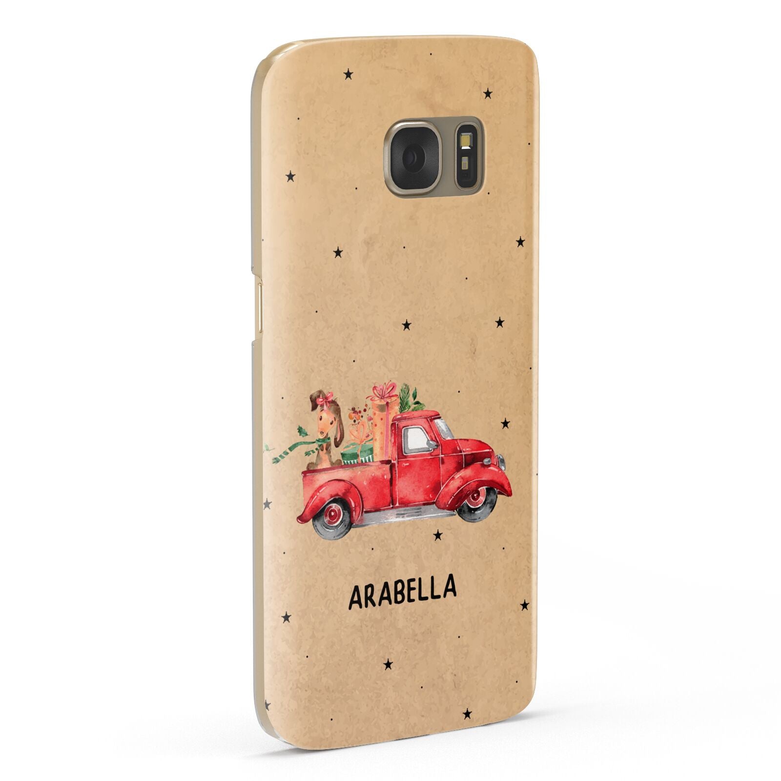 Christmas Truck Personalised Samsung Galaxy Case Fourty Five Degrees