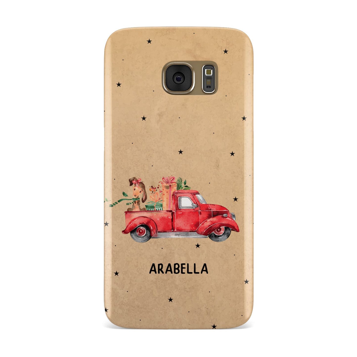 Christmas Truck Personalised Samsung Galaxy Case