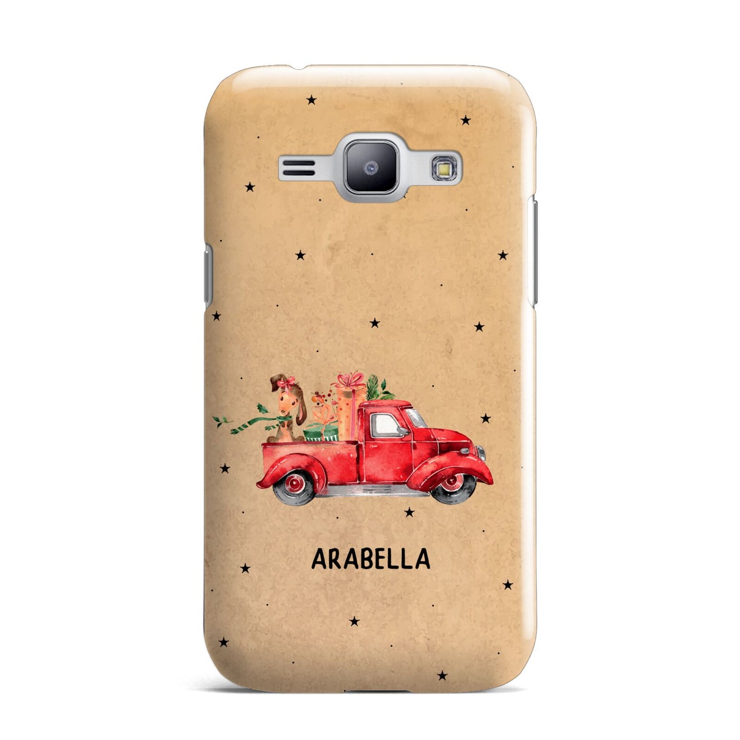 Christmas Truck Personalised Samsung Galaxy J1 2015 Case