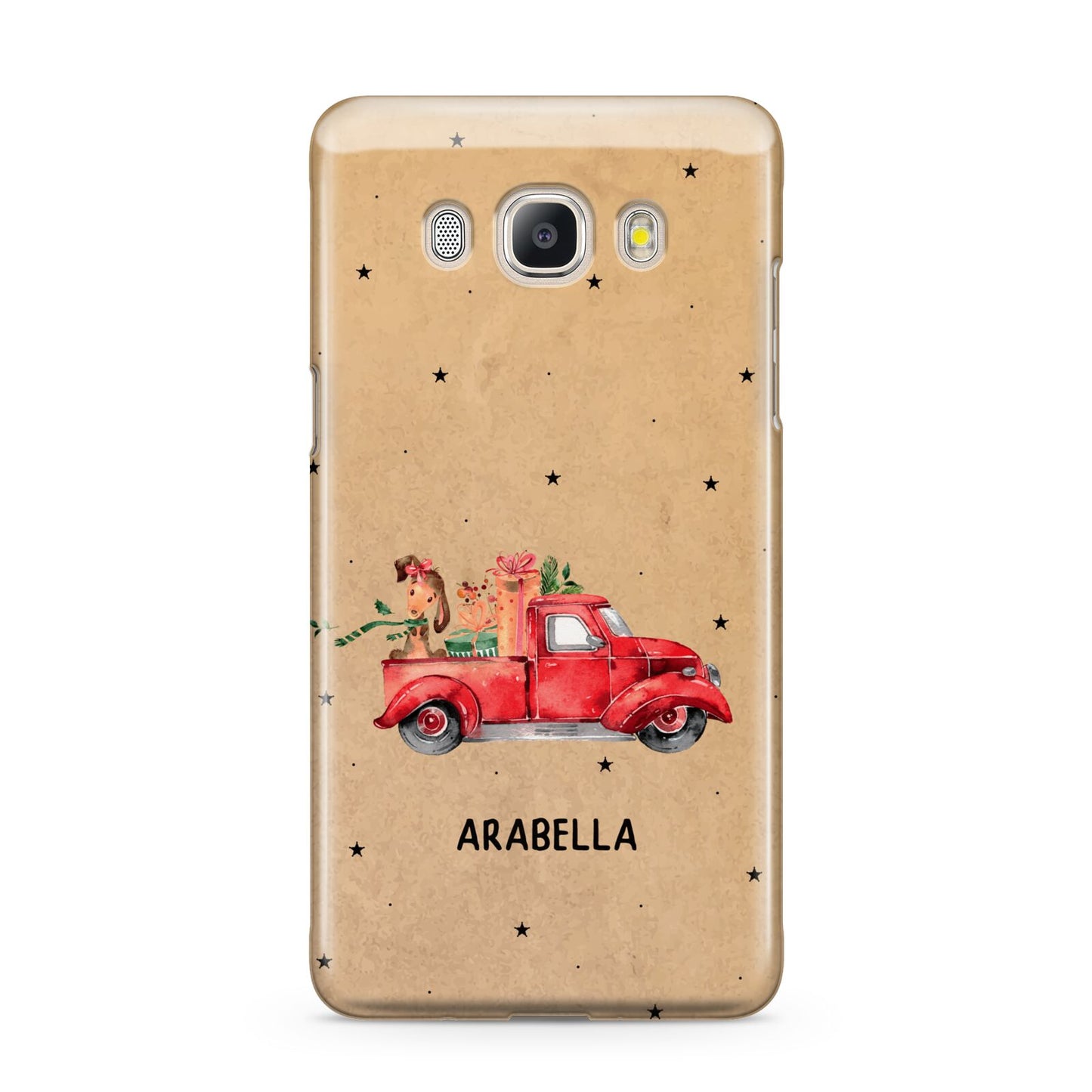 Christmas Truck Personalised Samsung Galaxy J5 2016 Case