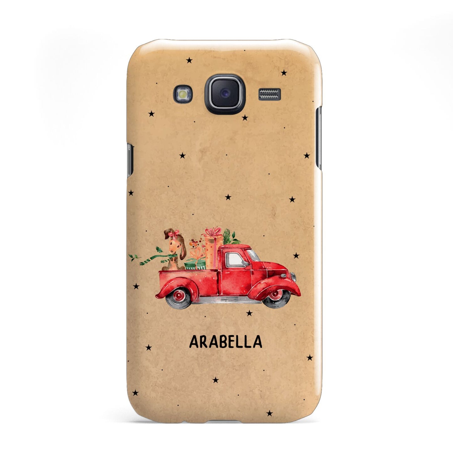 Christmas Truck Personalised Samsung Galaxy J5 Case