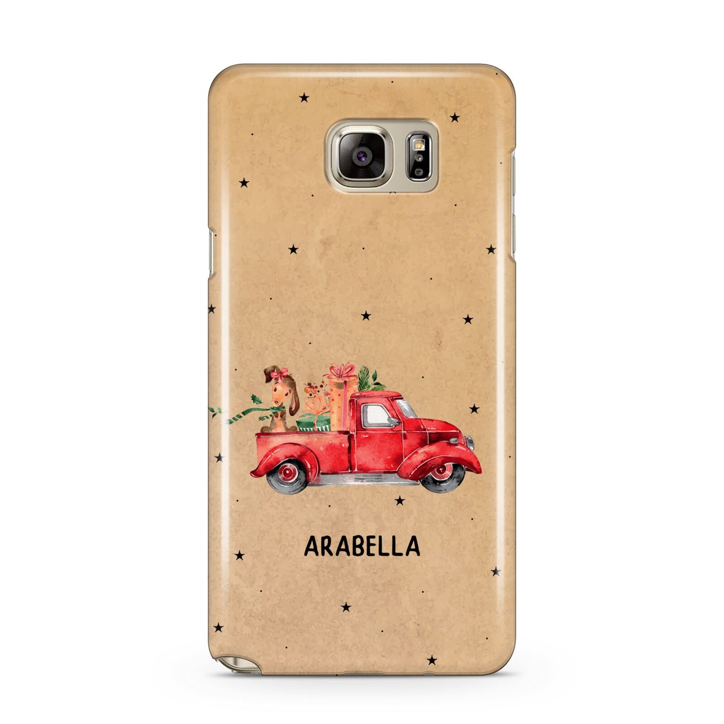 Christmas Truck Personalised Samsung Galaxy Note 5 Case