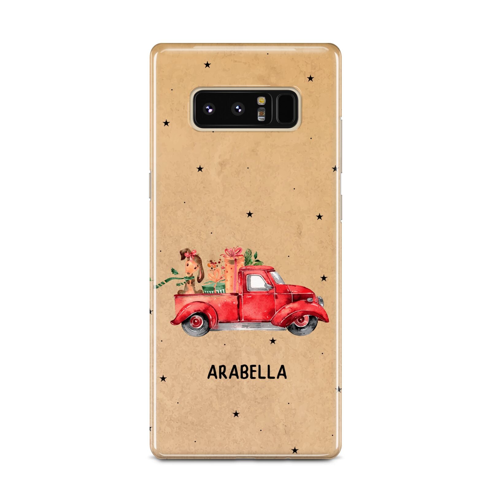 Christmas Truck Personalised Samsung Galaxy Note 8 Case