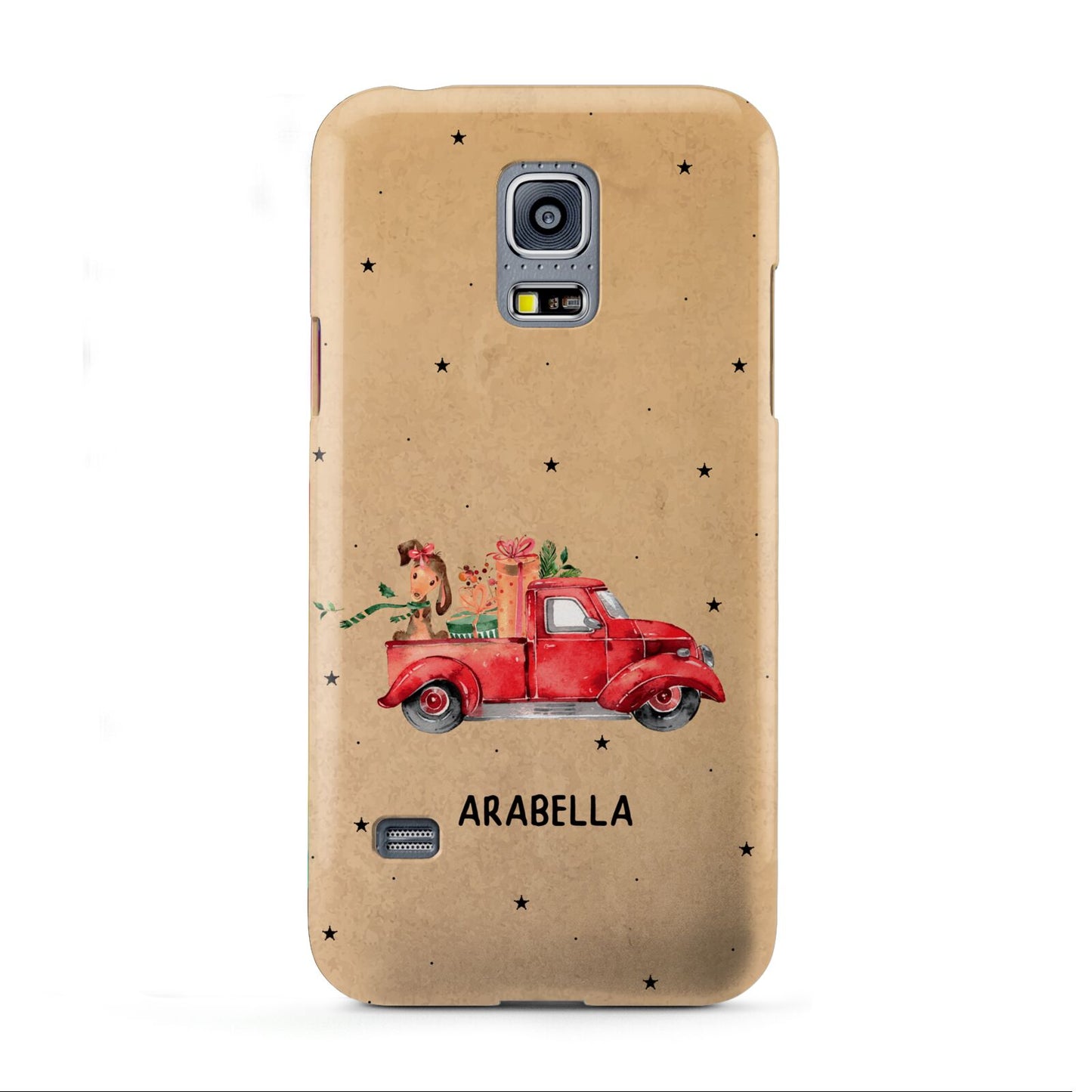 Christmas Truck Personalised Samsung Galaxy S5 Mini Case