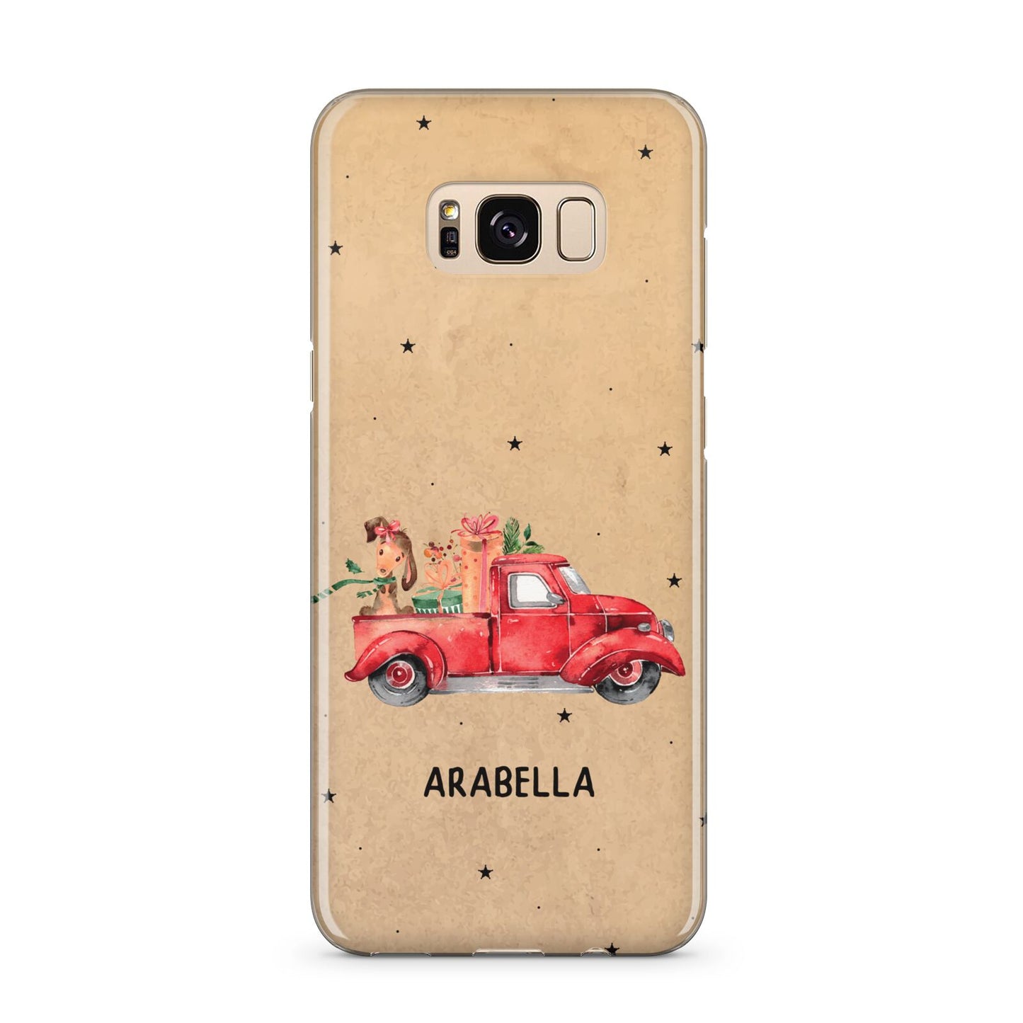 Christmas Truck Personalised Samsung Galaxy S8 Plus Case