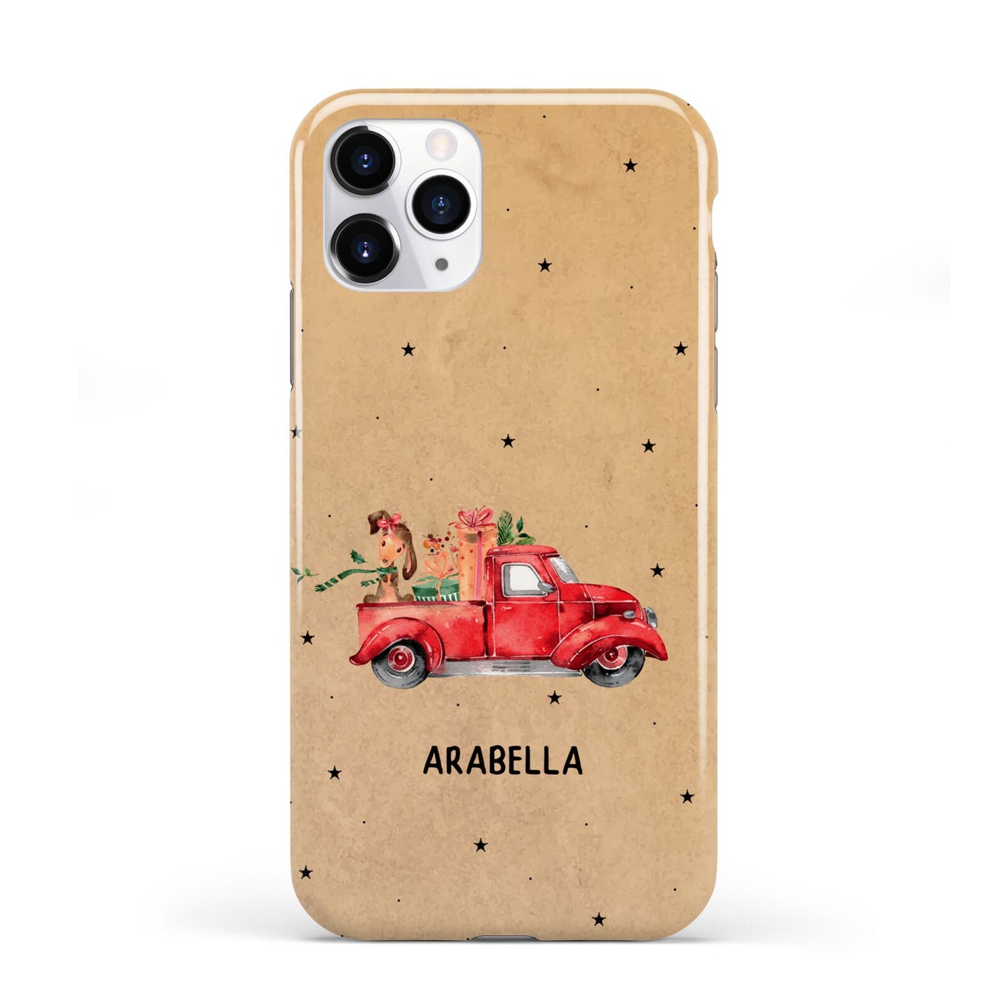 Christmas Truck Personalised iPhone 11 Pro 3D Tough Case