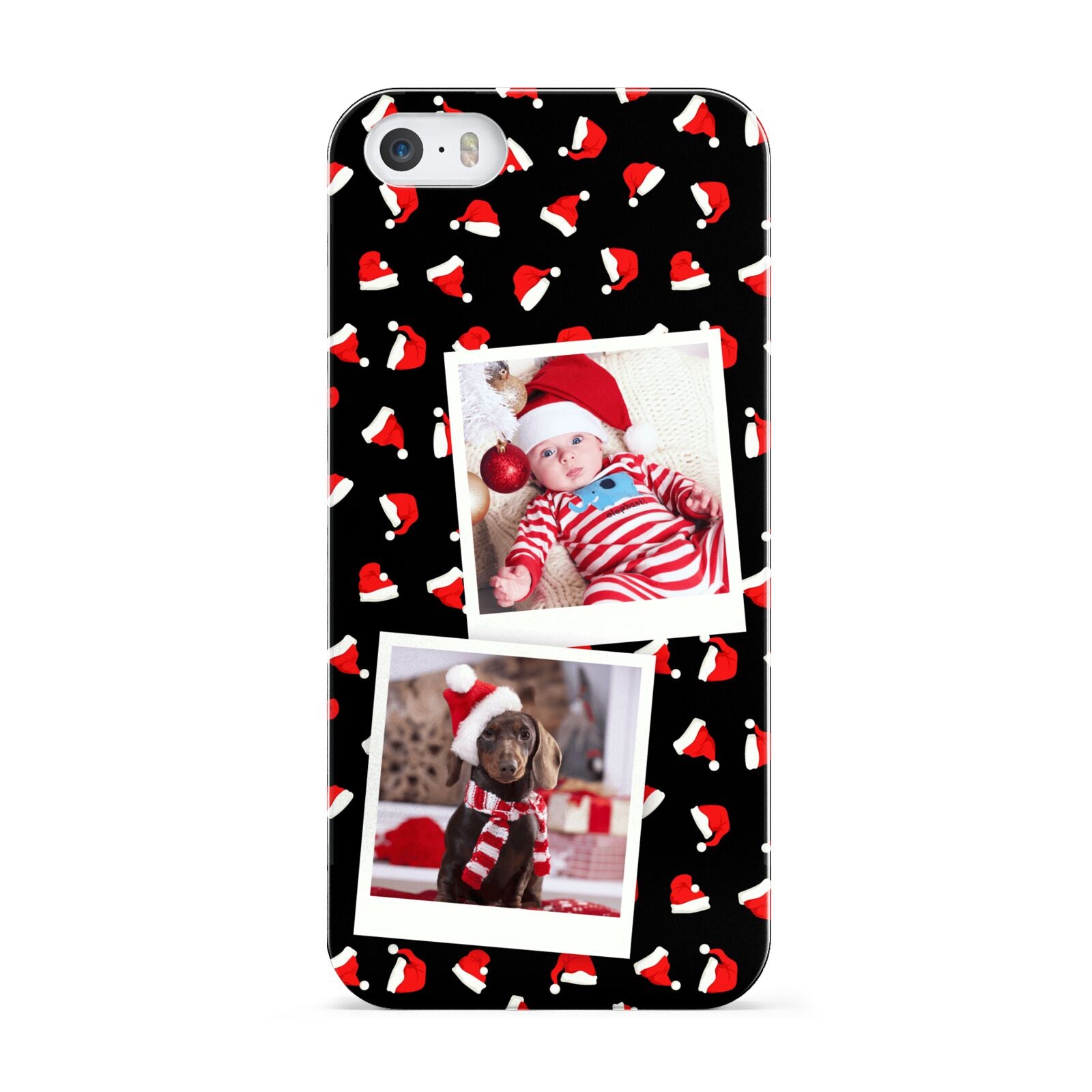 Christmas Two Photo Apple iPhone 5 Case