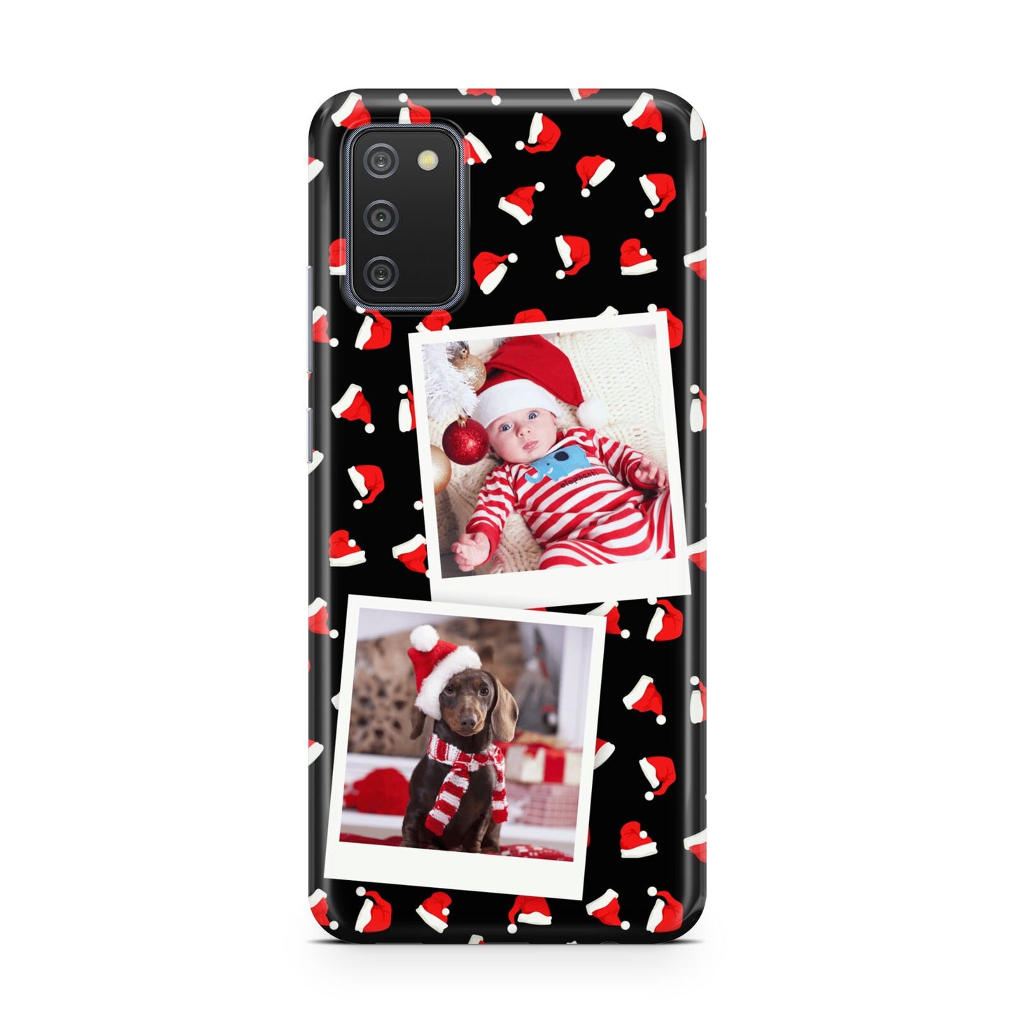 Christmas Two Photo Samsung A02s Case