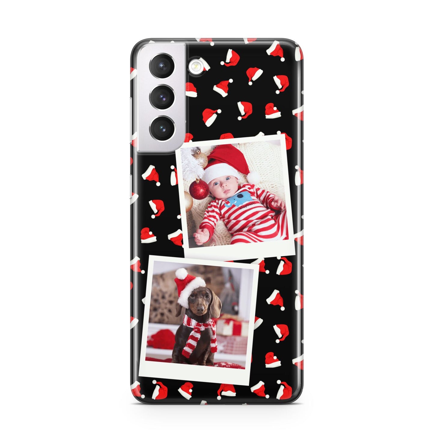 Christmas Two Photo Samsung S21 Case