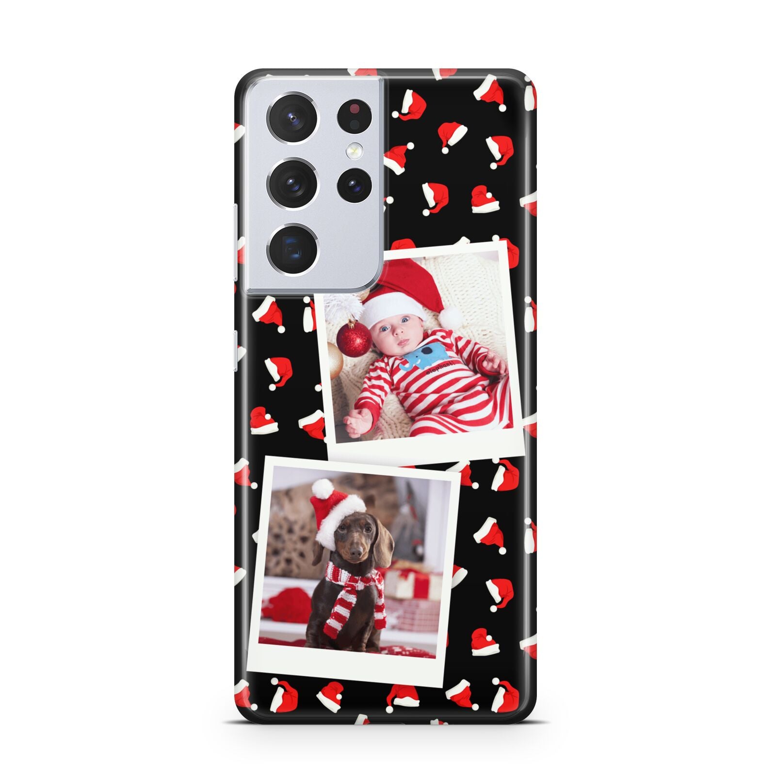 Christmas Two Photo Samsung S21 Ultra Case