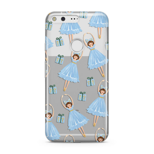 Christmas ballerina present Google Pixel Case