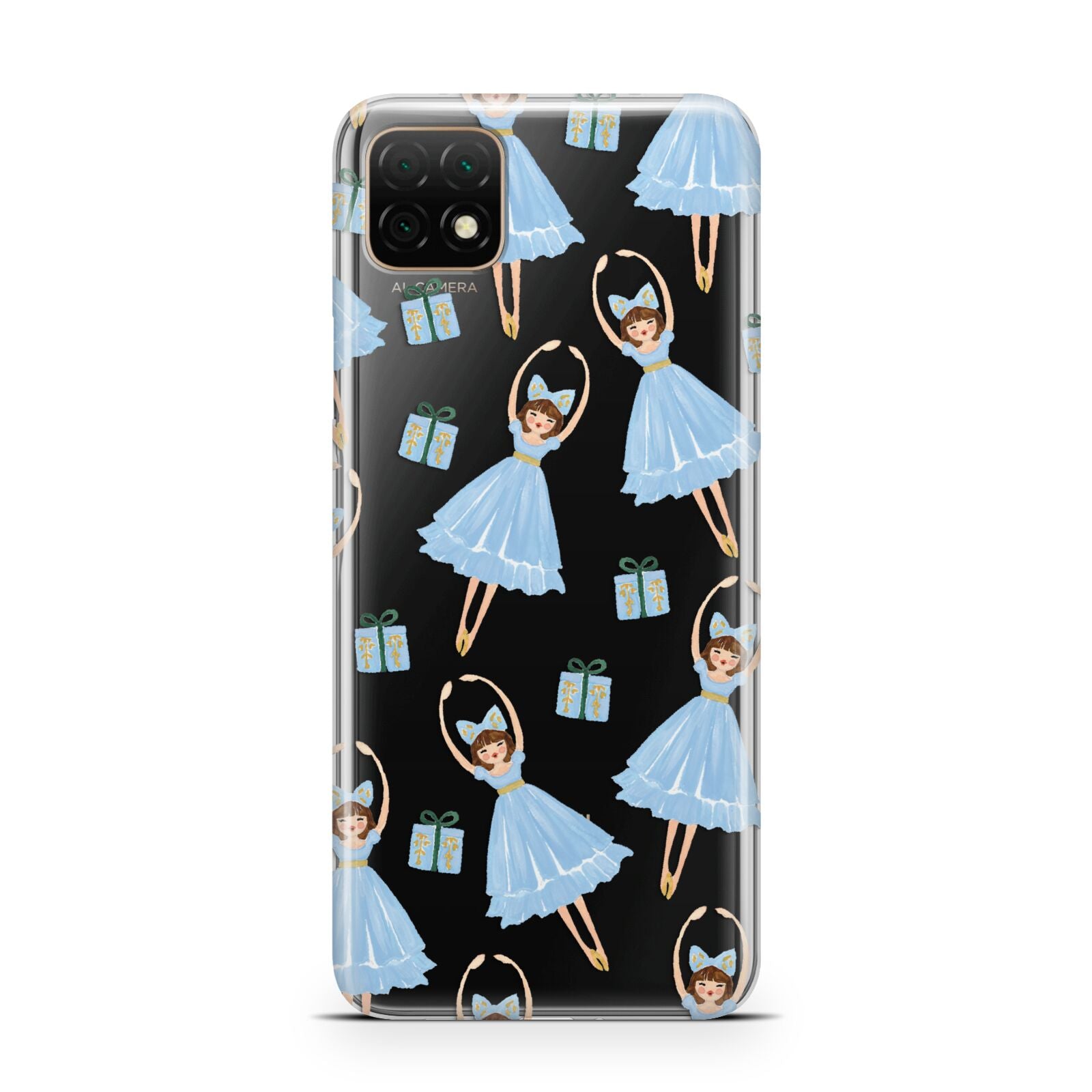 Christmas ballerina present Huawei Enjoy 20 Phone Case