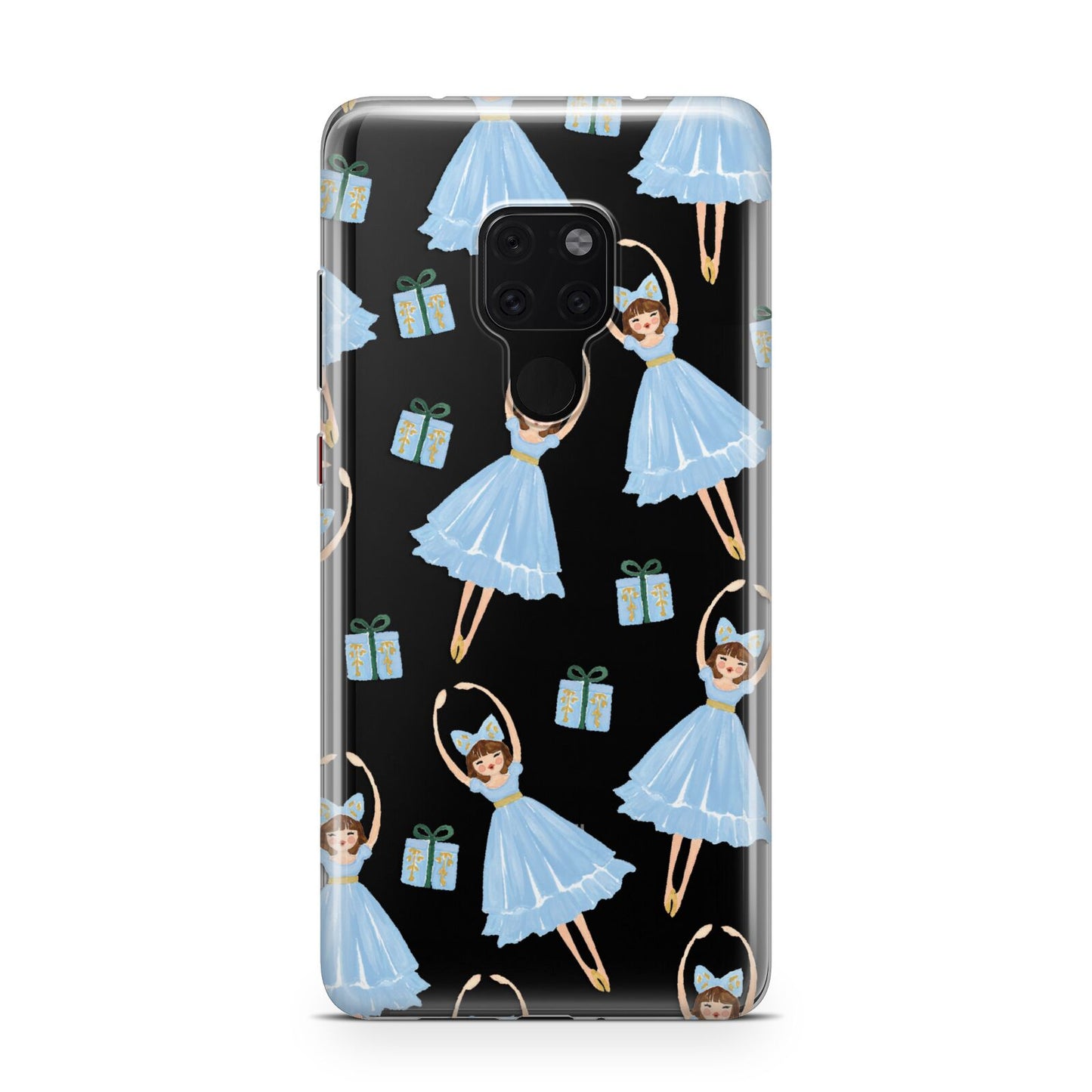 Christmas ballerina present Huawei Mate 20 Phone Case