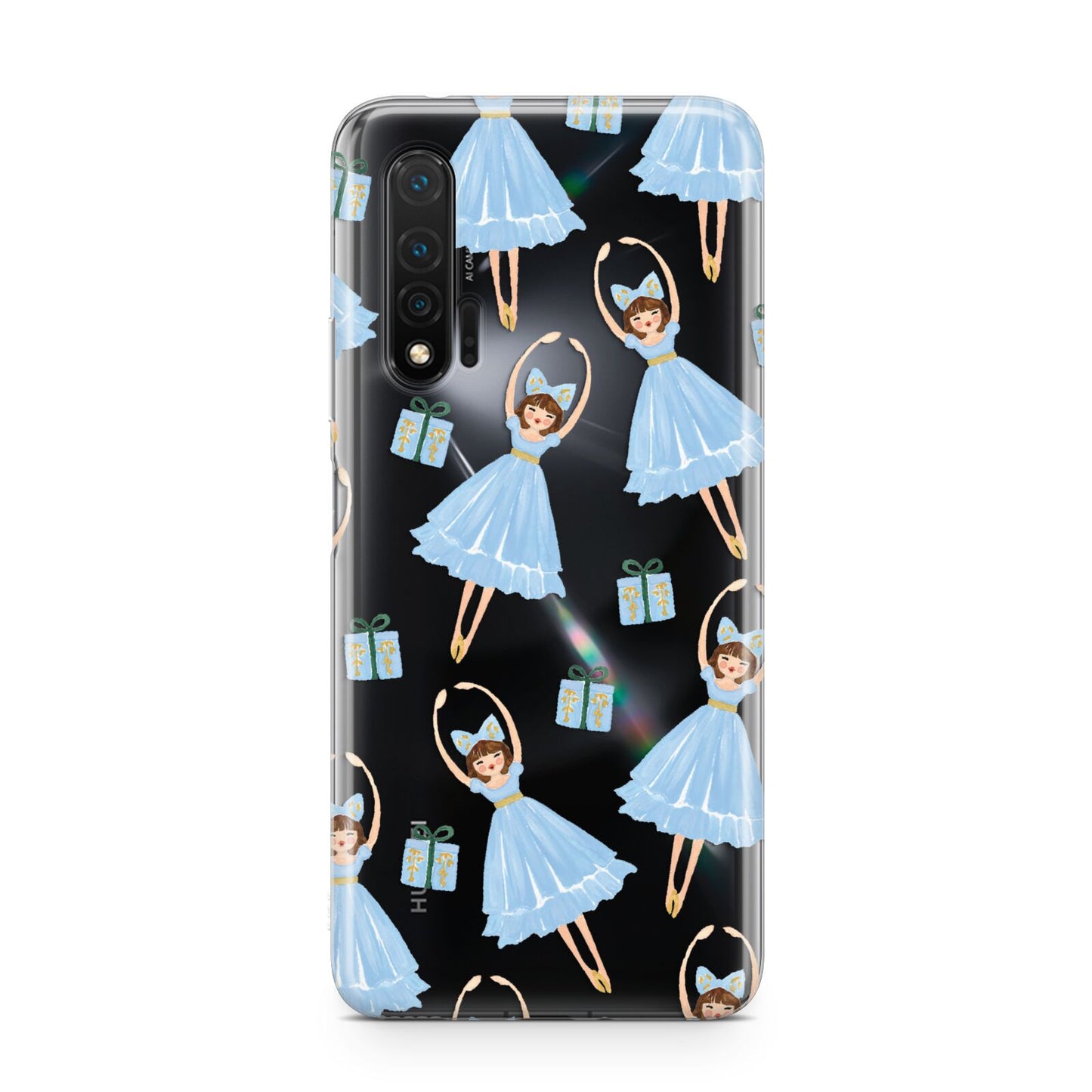 Christmas ballerina present Huawei Nova 6 Phone Case