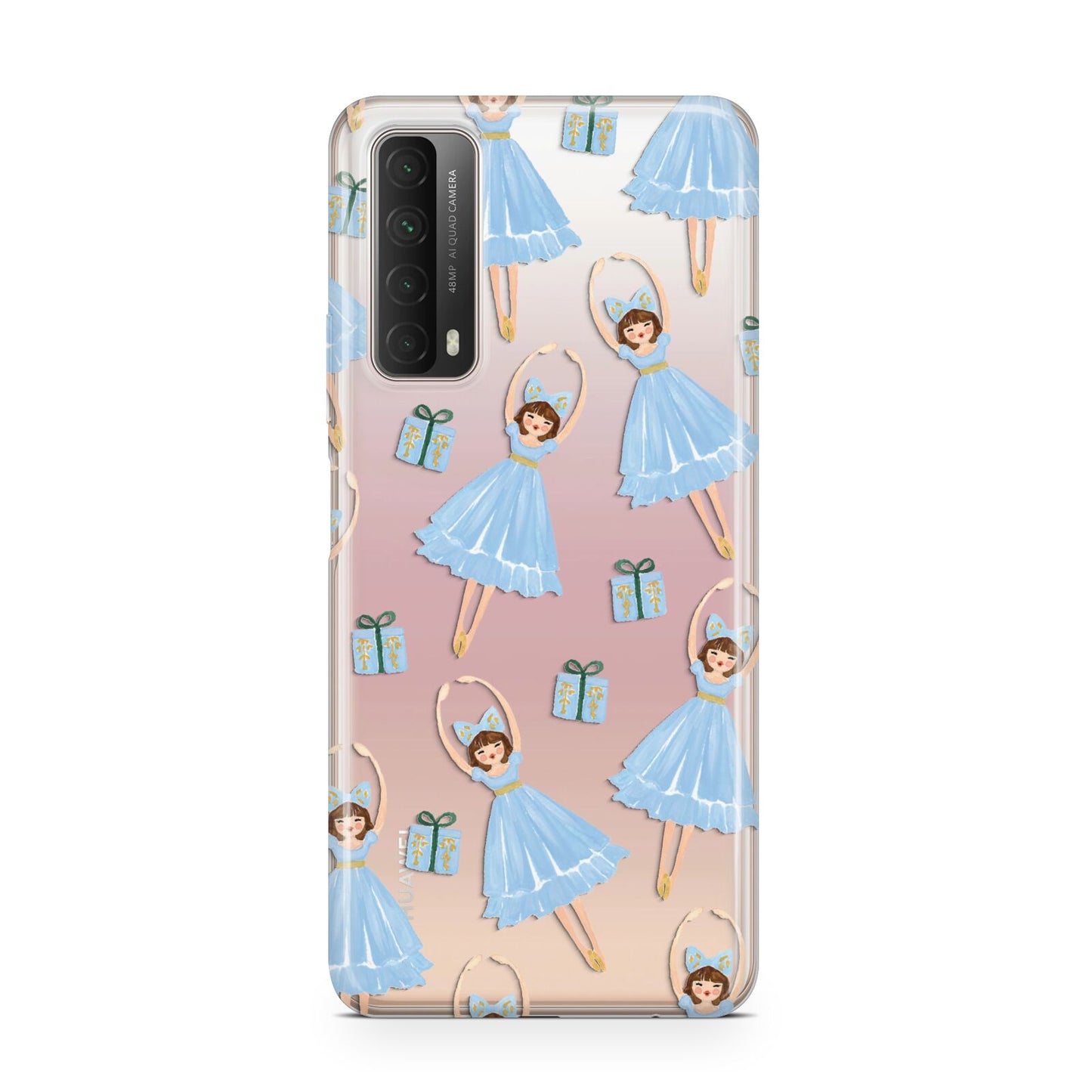 Christmas ballerina present Huawei P Smart 2021