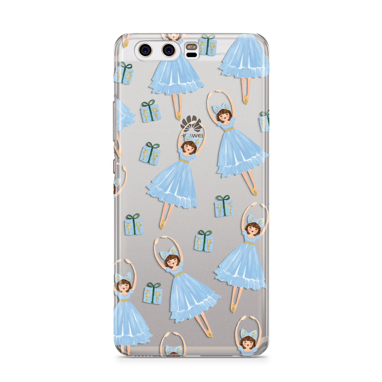 Christmas ballerina present Huawei P10 Phone Case