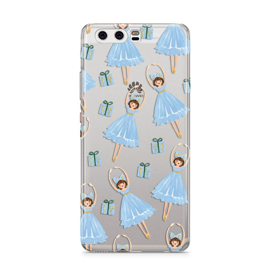 Christmas ballerina present Huawei P10 Phone Case