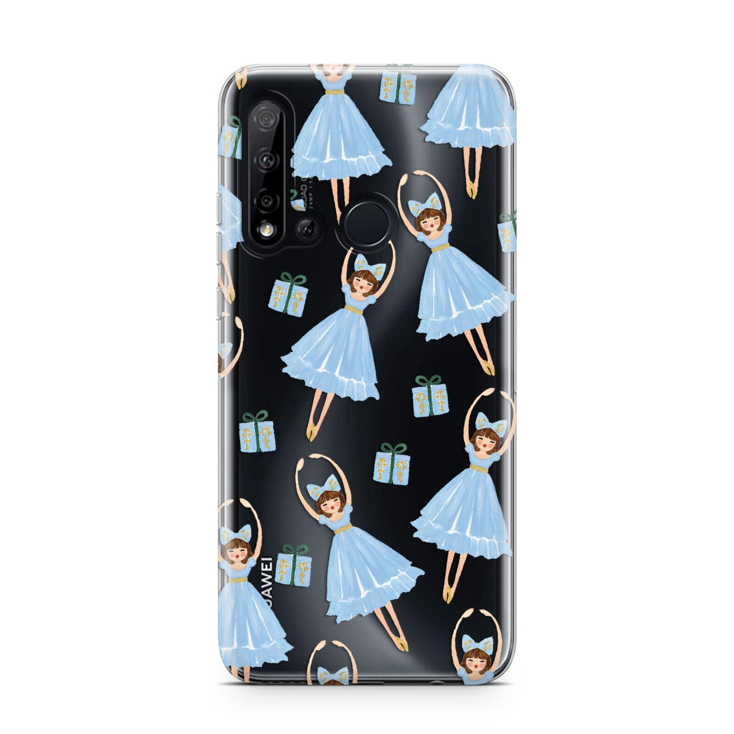 Christmas ballerina present Huawei P20 Lite 5G Phone Case