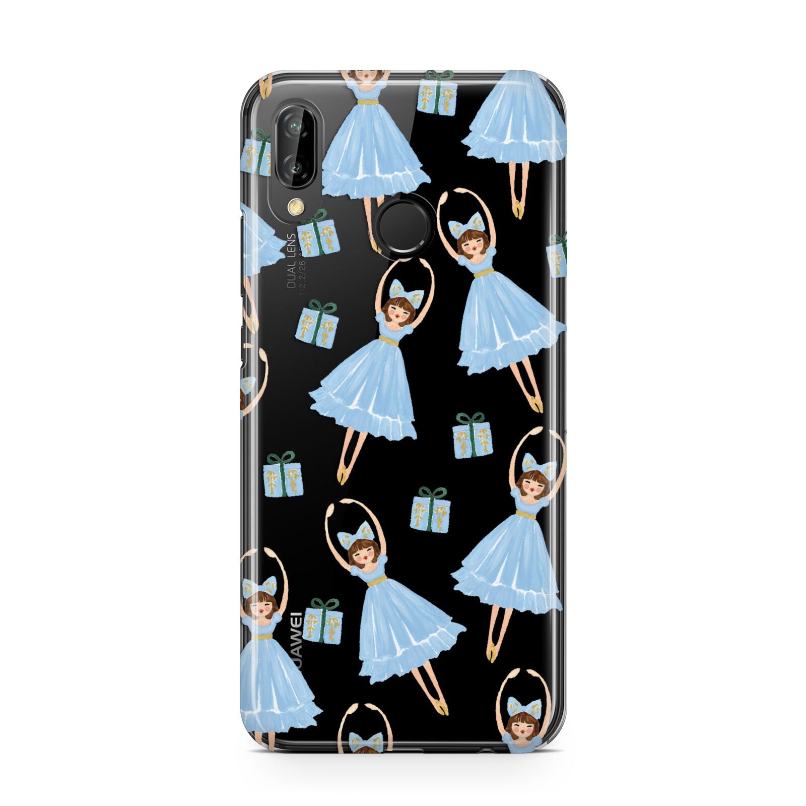 Christmas ballerina present Huawei P20 Lite Phone Case