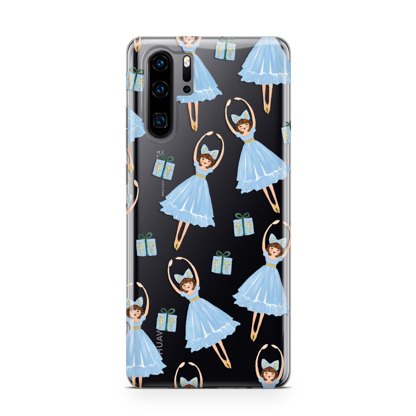 Christmas ballerina present Huawei P30 Pro Phone Case