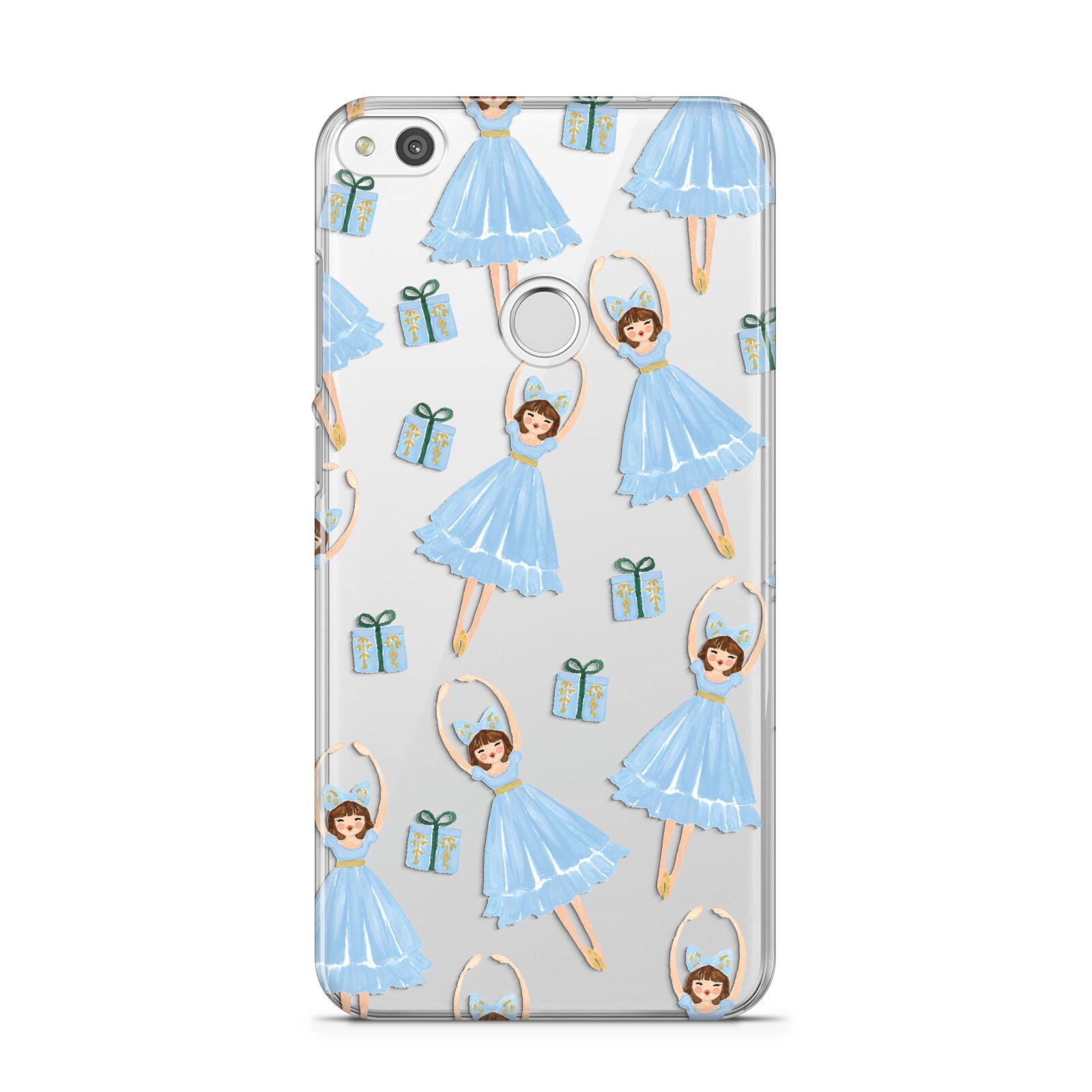 Christmas ballerina present Huawei P8 Lite Case