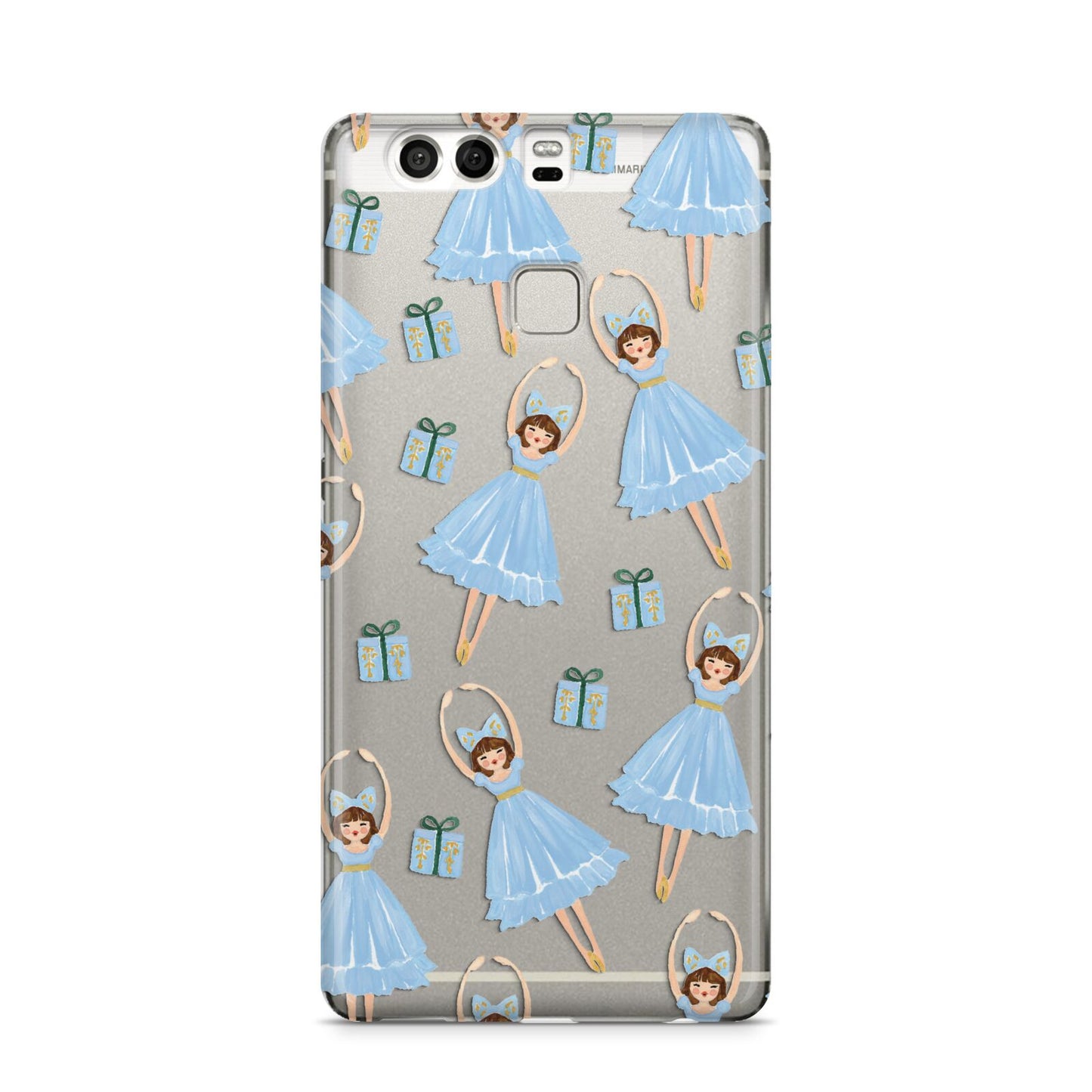 Christmas ballerina present Huawei P9 Case