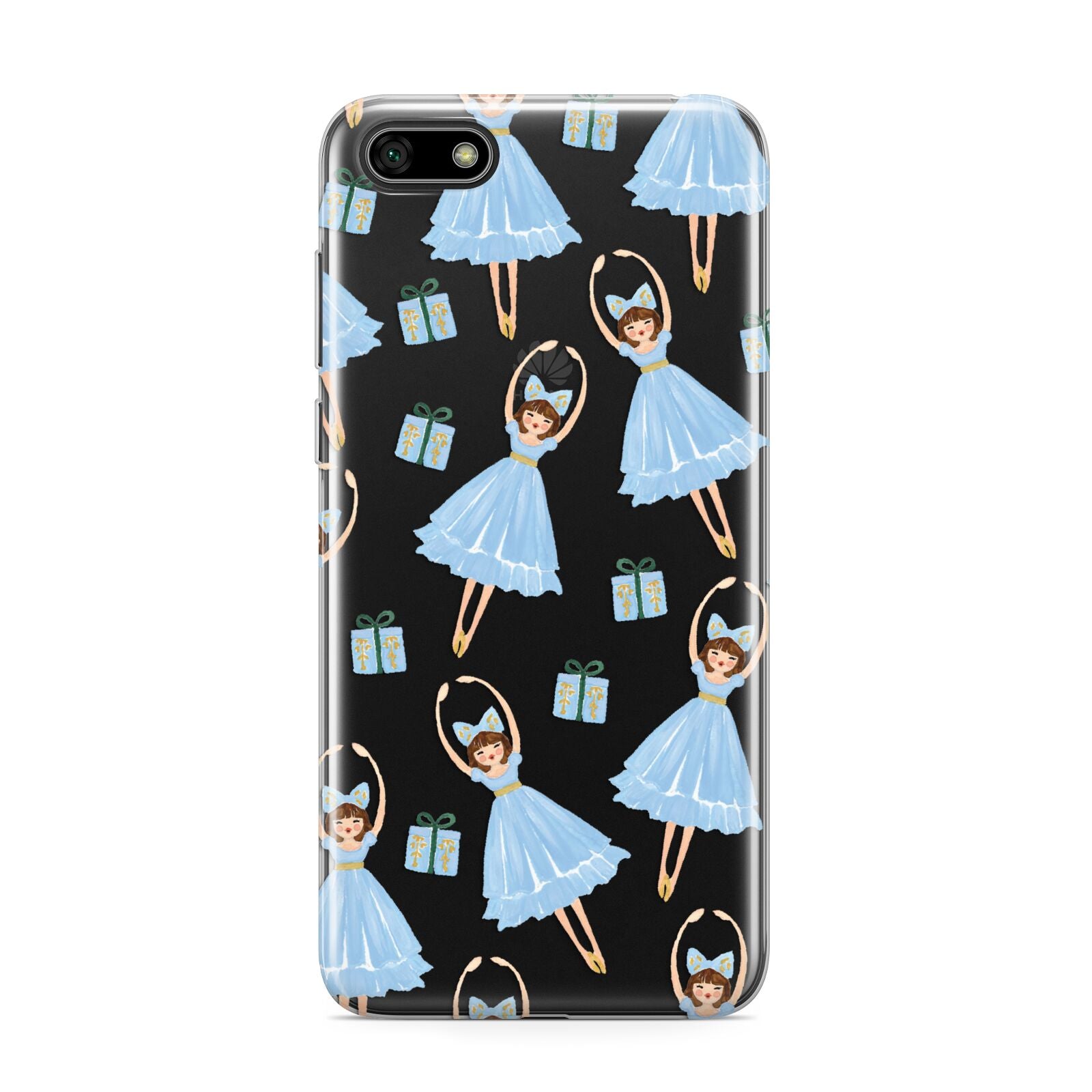 Christmas ballerina present Huawei Y5 Prime 2018 Phone Case