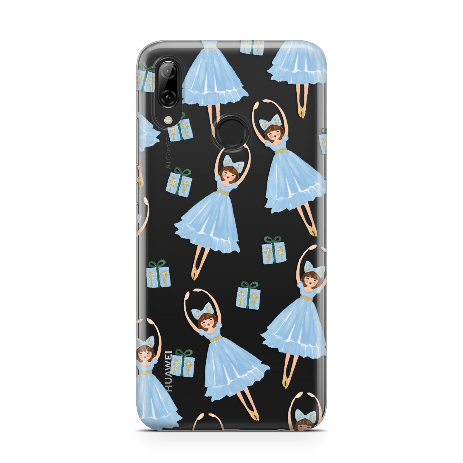 Christmas ballerina present Huawei Y7 2019