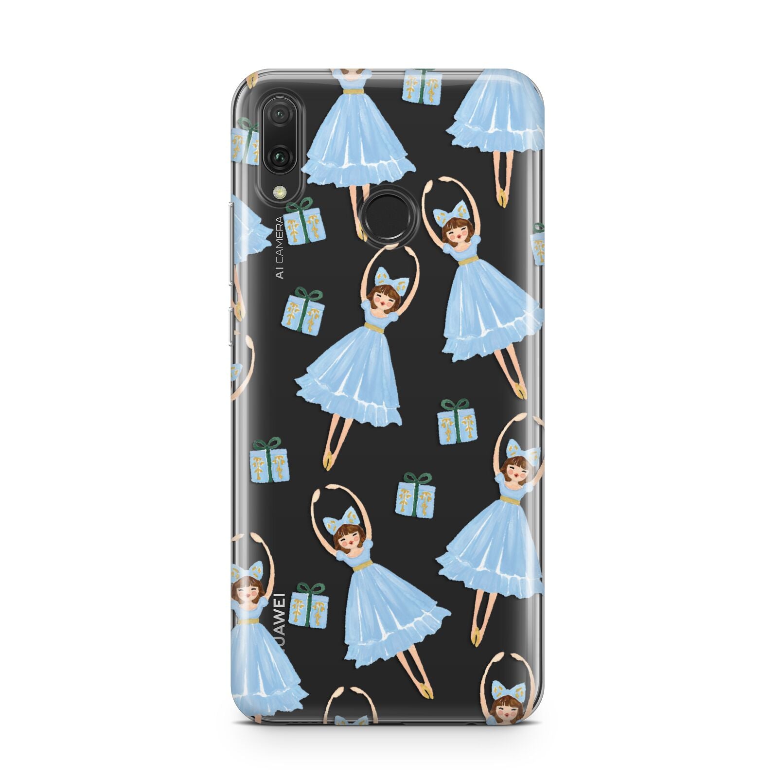 Christmas ballerina present Huawei Y9 2019