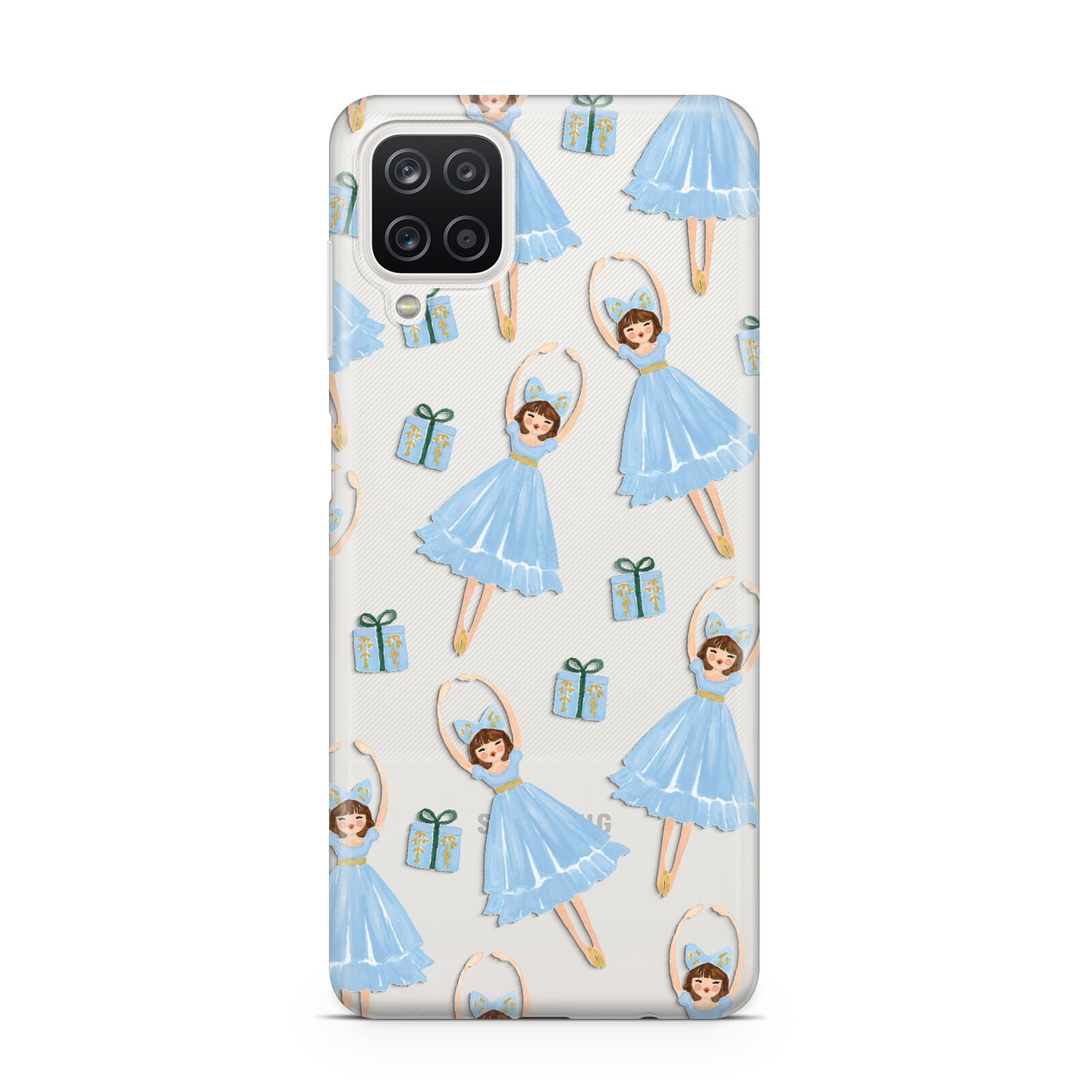 Christmas ballerina present Samsung A12 Case