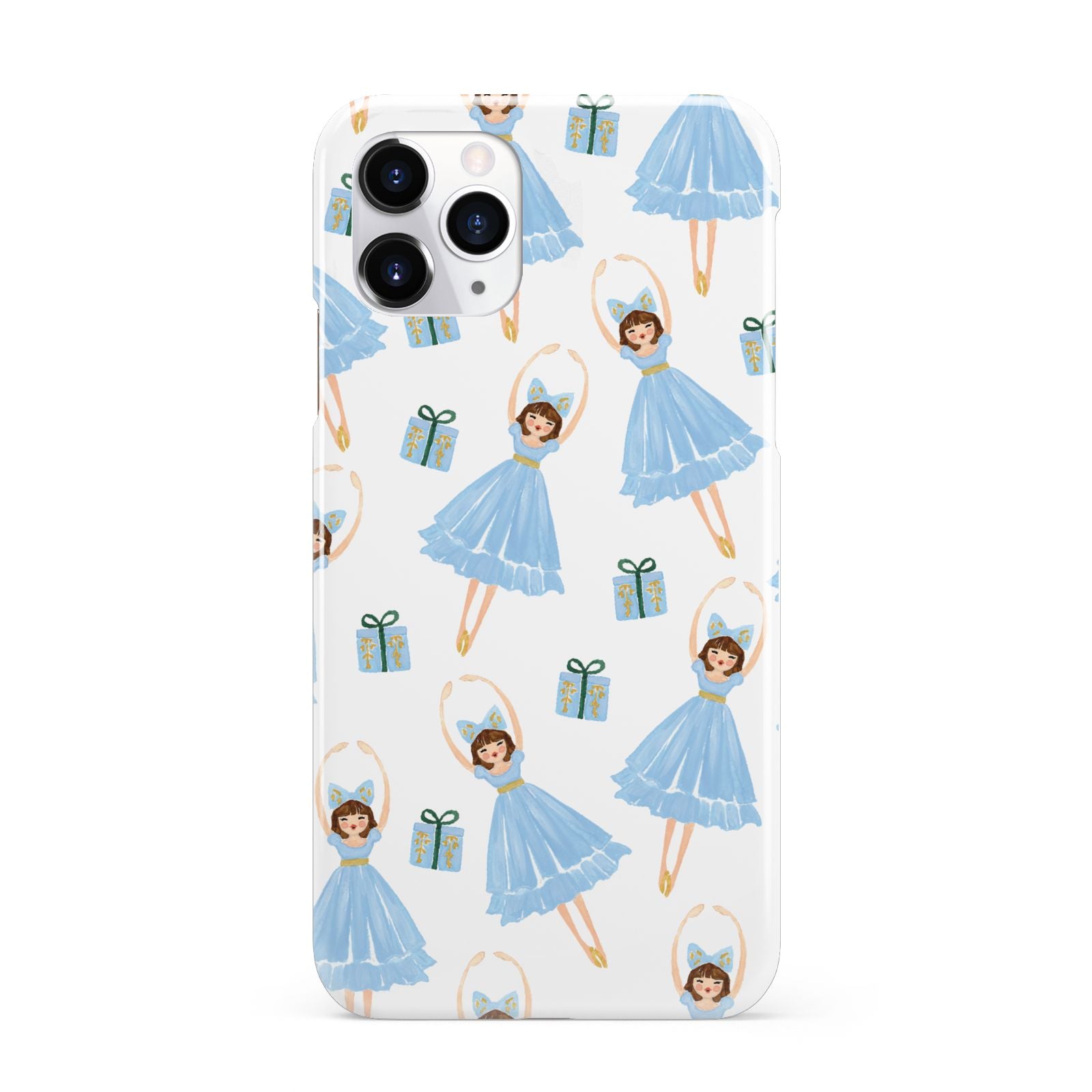 Christmas ballerina present iPhone 11 Pro 3D Snap Case