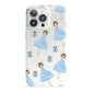 Christmas ballerina present iPhone 13 Pro Full Wrap 3D Snap Case