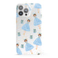 Christmas ballerina present iPhone 13 Pro Max Full Wrap 3D Snap Case