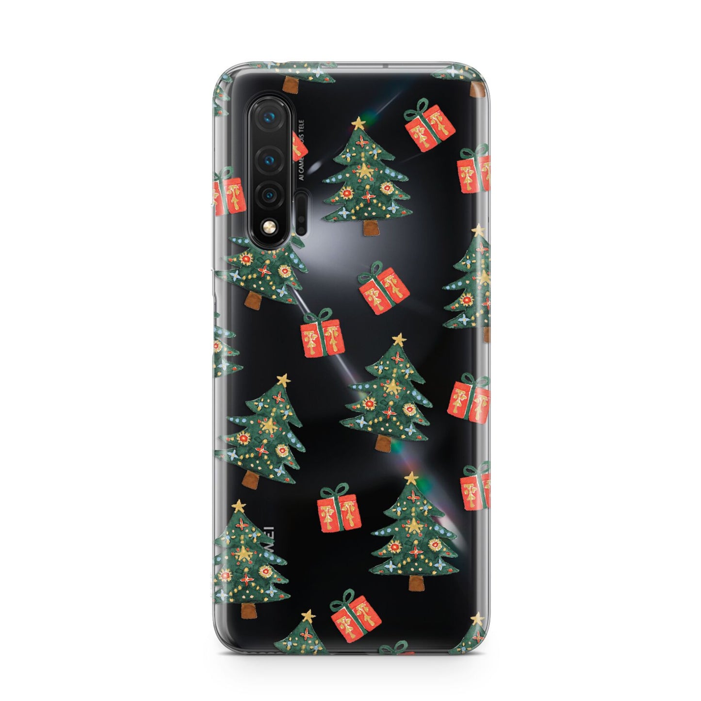 Christmas tree and presents Huawei Nova 6 Phone Case