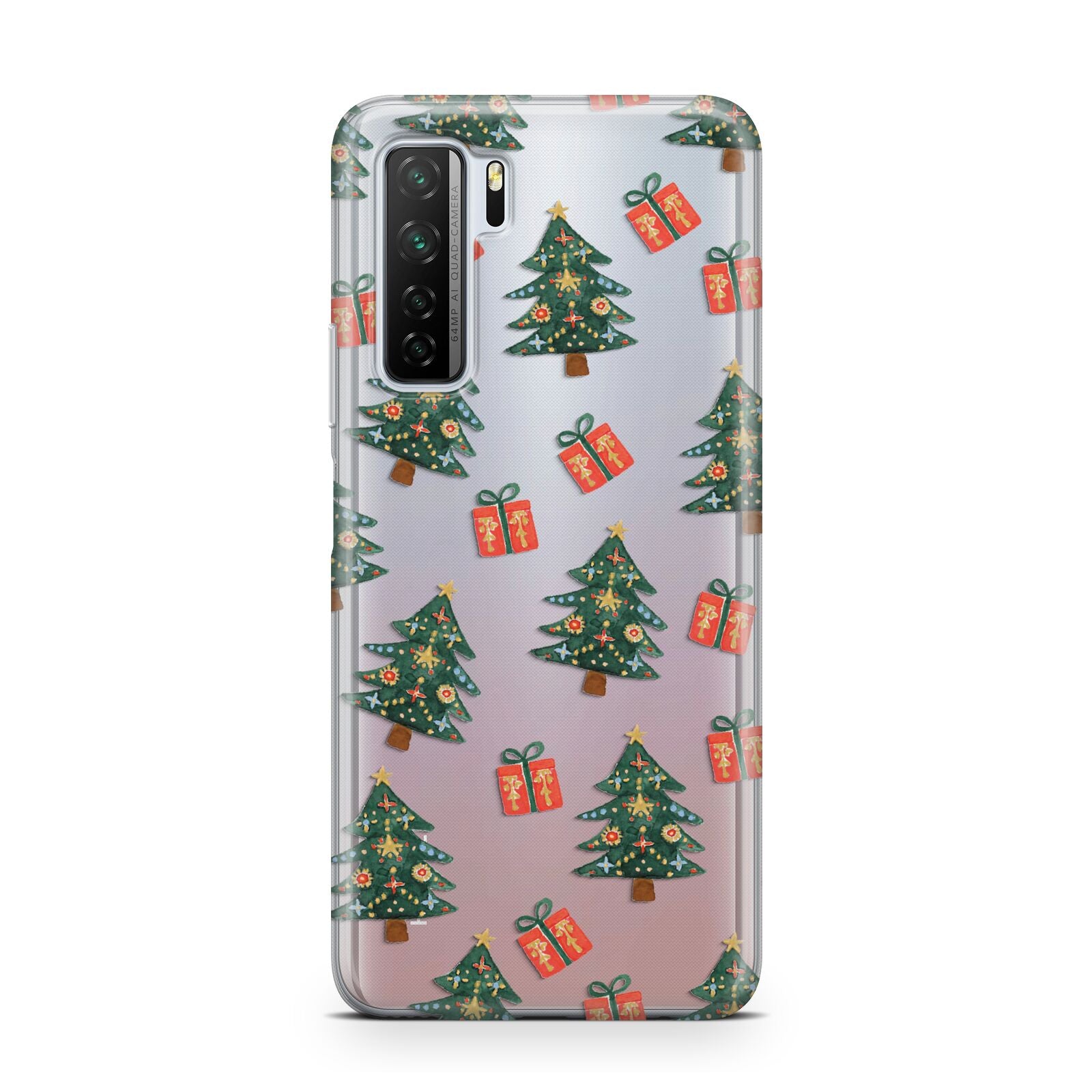 Christmas tree and presents Huawei P40 Lite 5G Phone Case