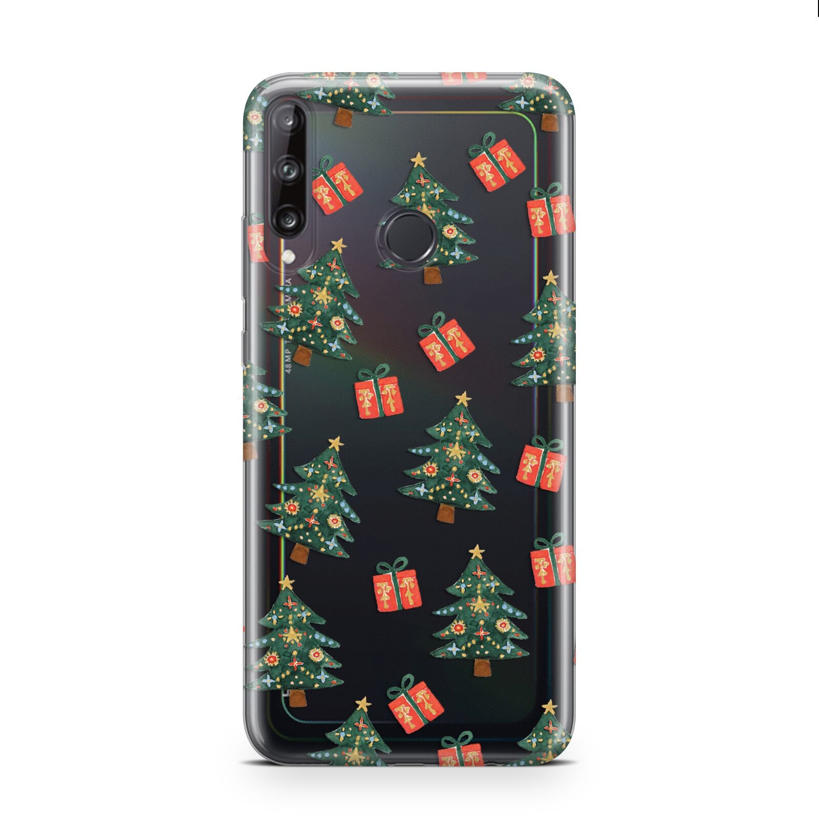 Christmas tree and presents Huawei P40 Lite E Phone Case