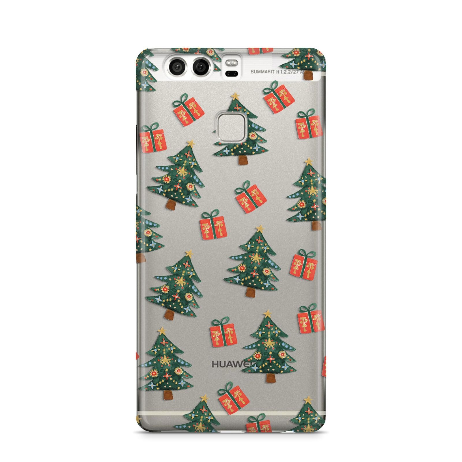 Christmas tree and presents Huawei P9 Case