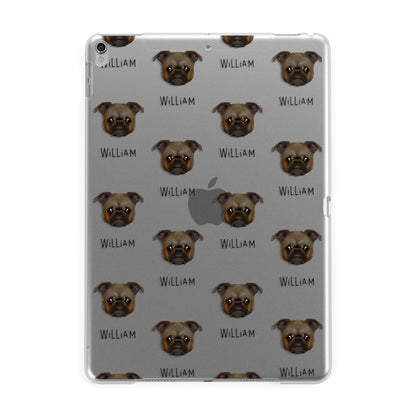 Chug Icon with Name Apple iPad Silver Case