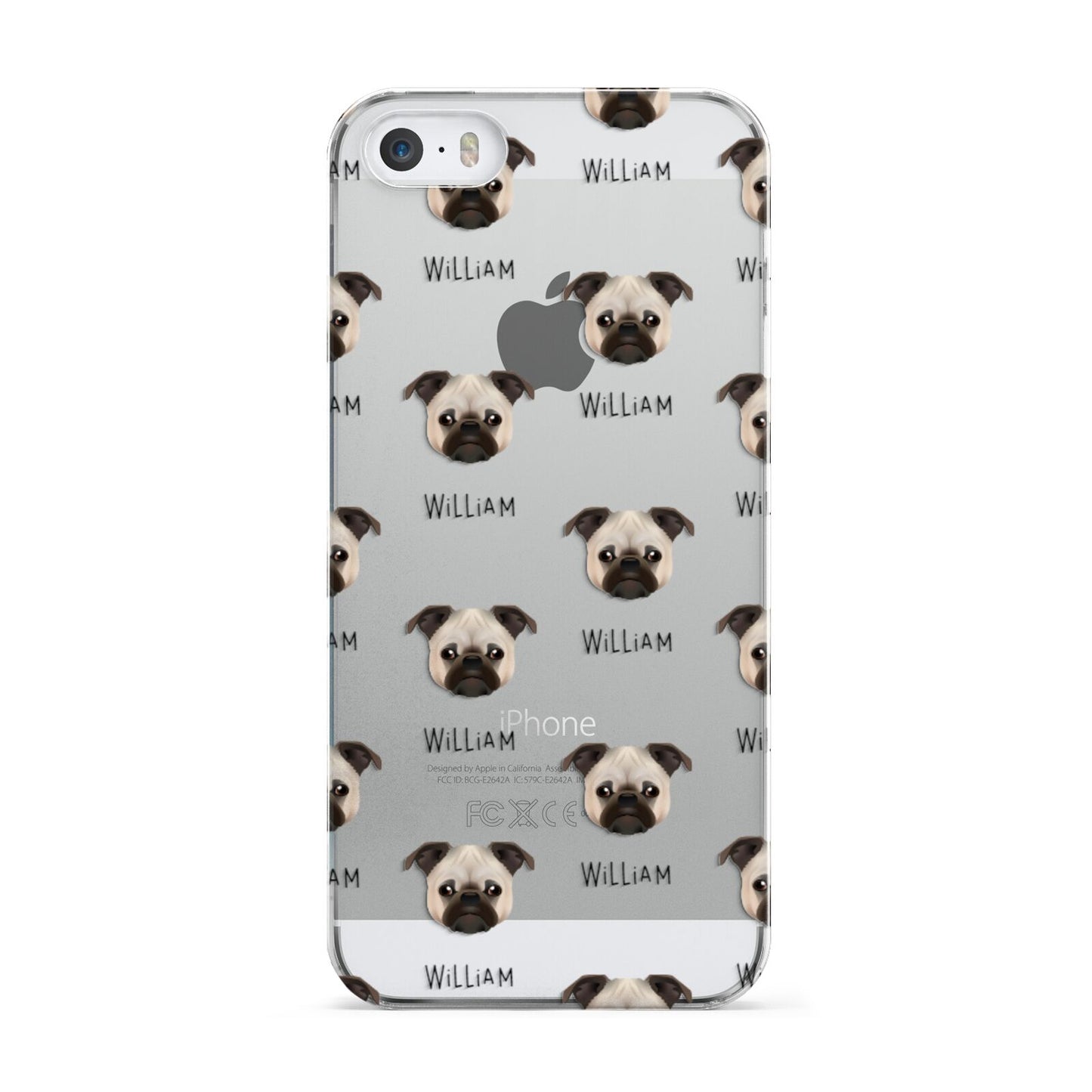 Chug Icon with Name Apple iPhone 5 Case