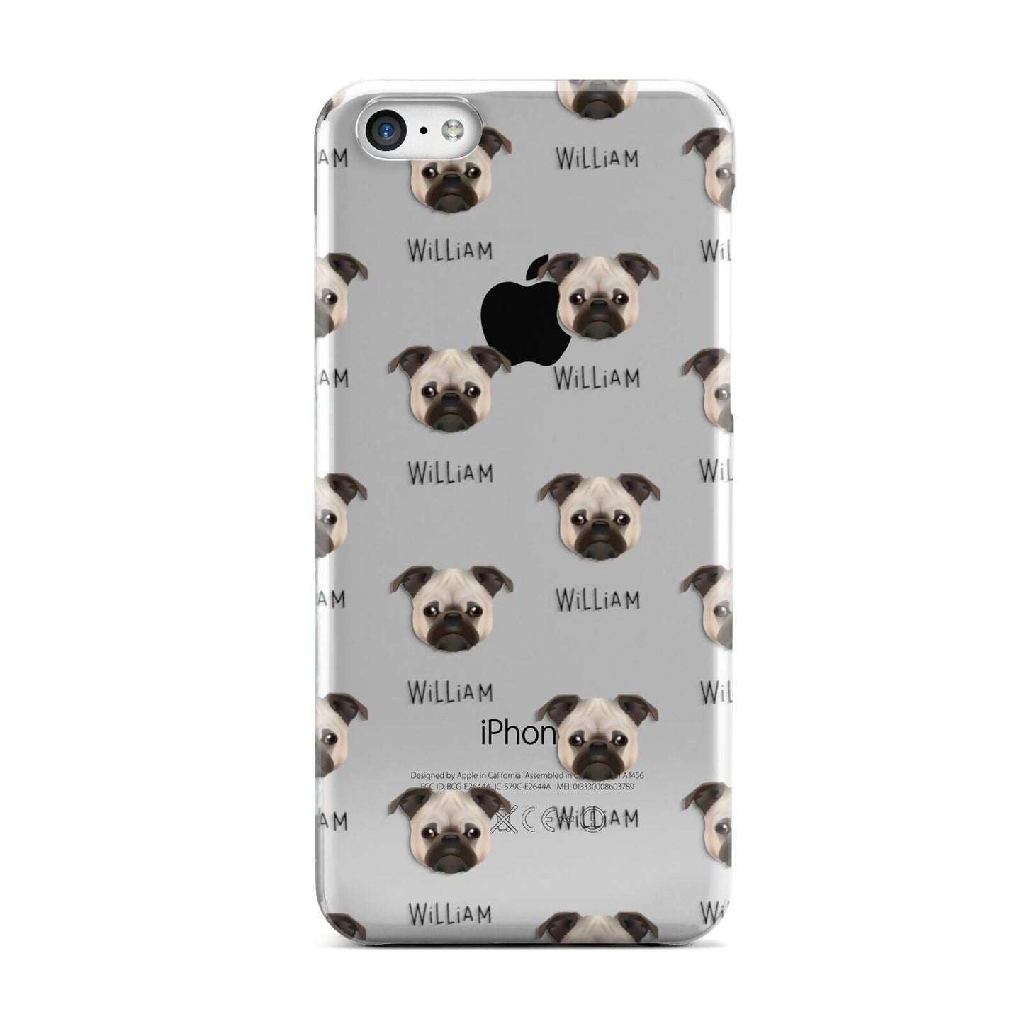 Chug Icon with Name Apple iPhone 5c Case
