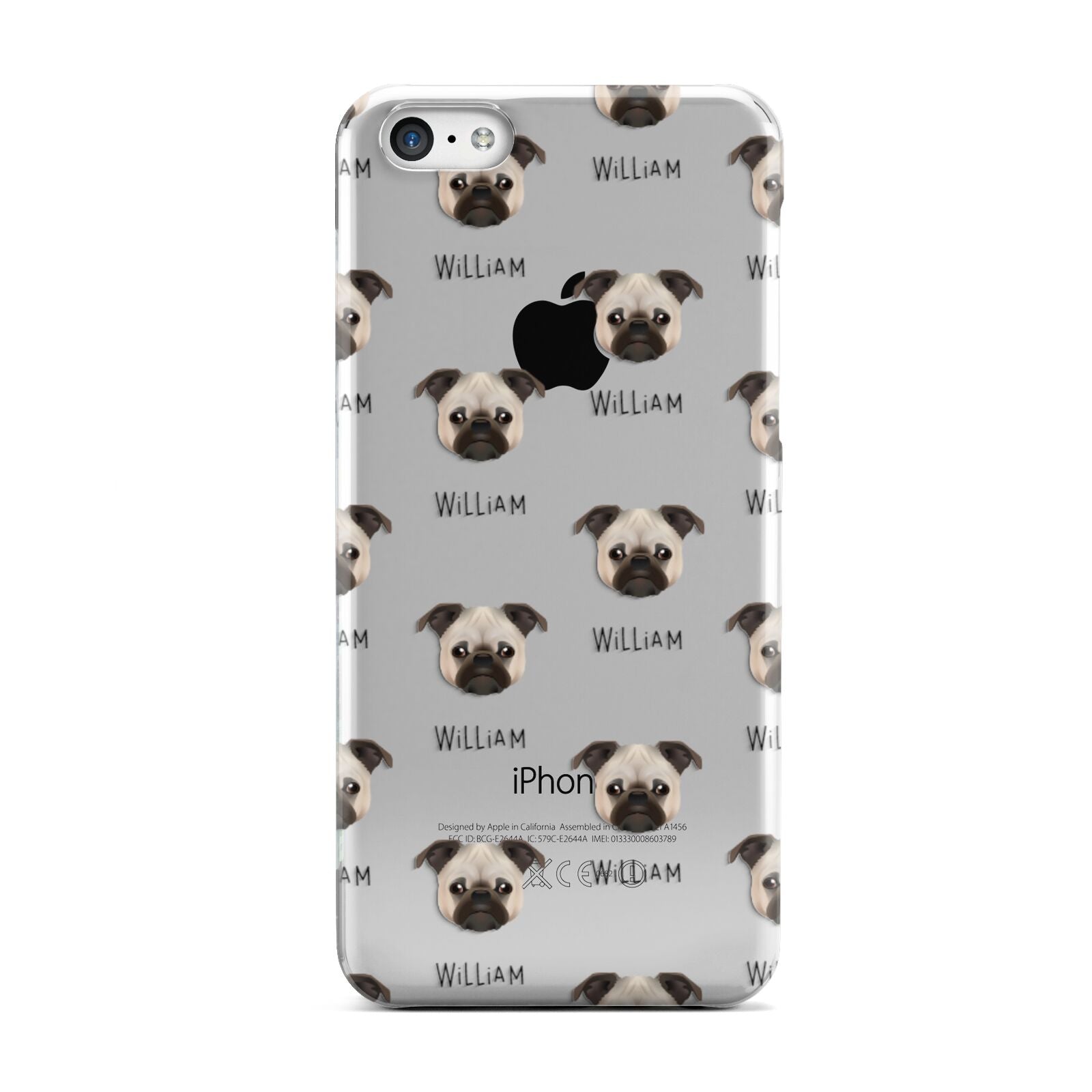 Chug Icon with Name Apple iPhone 5c Case