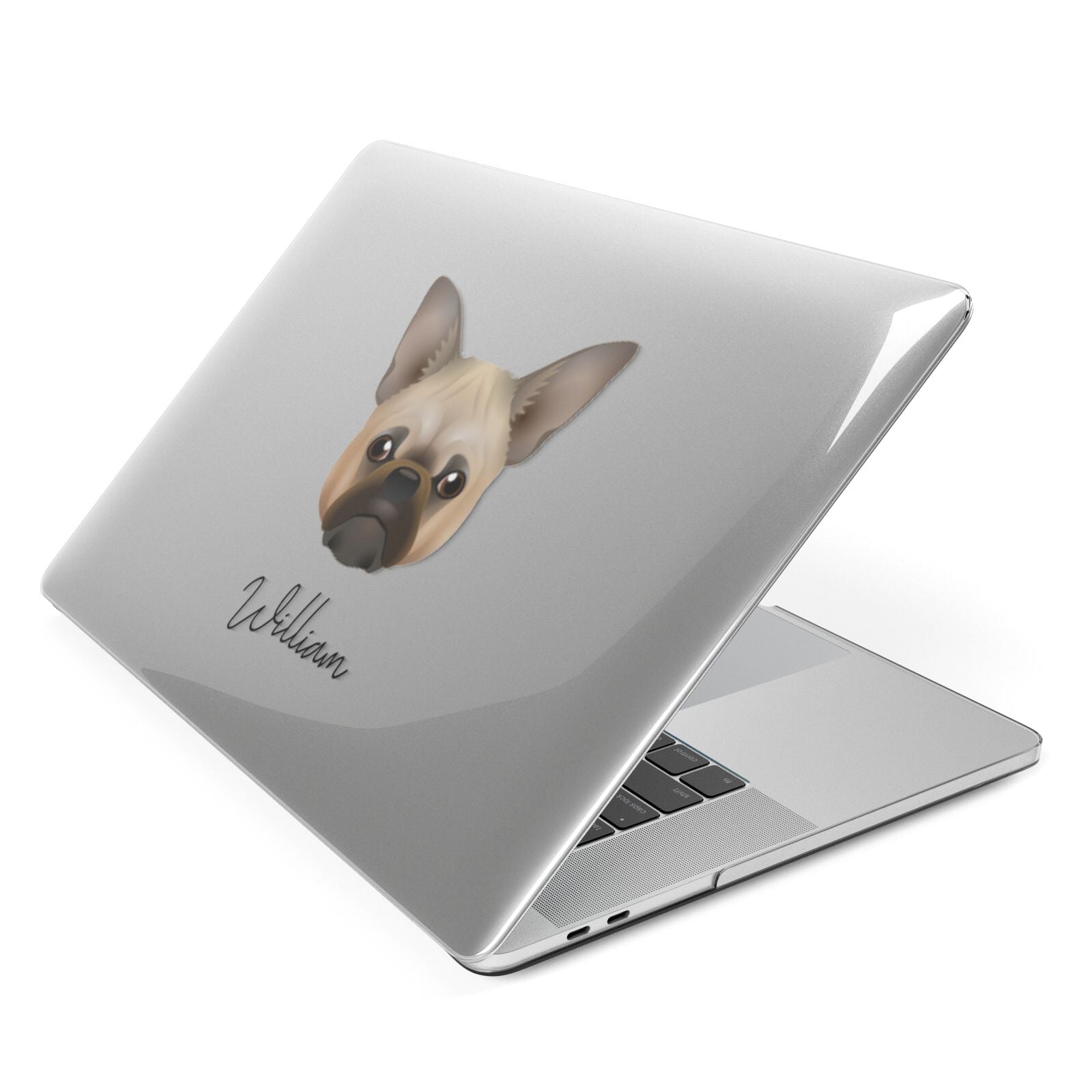 Chug Personalised Apple MacBook Case Side View