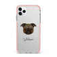 Chug Personalised iPhone 11 Pro Max Impact Pink Edge Case