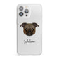 Chug Personalised iPhone 13 Pro Max Clear Bumper Case