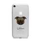 Chug Personalised iPhone 7 Bumper Case on Silver iPhone